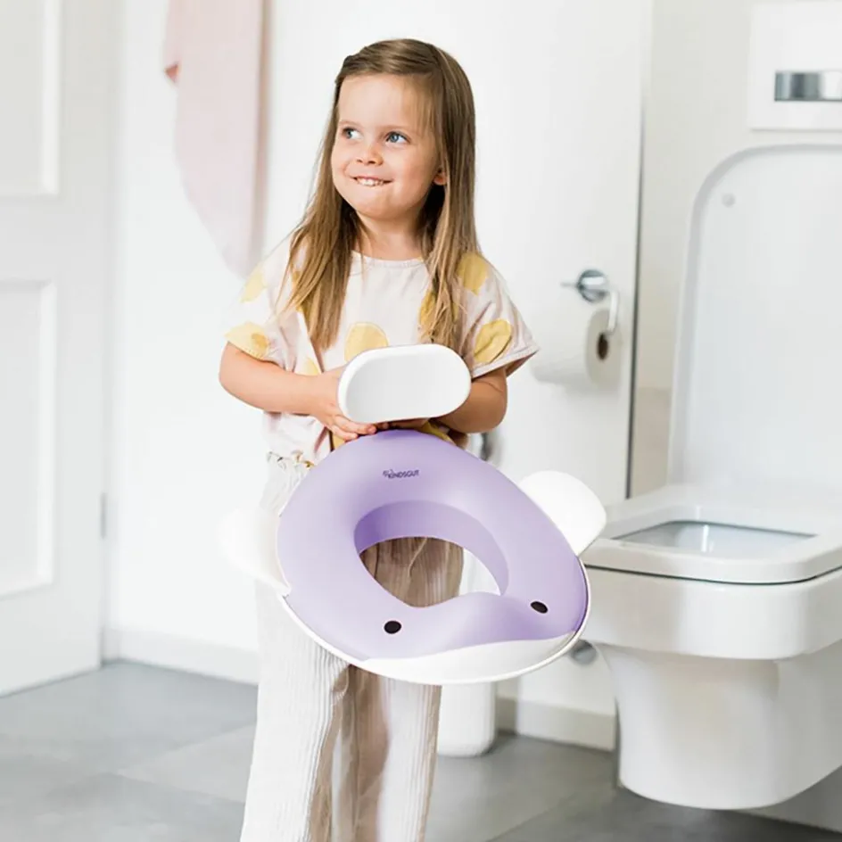 Réducteur de toilette Baleine Lila|Kindsgut Discount
