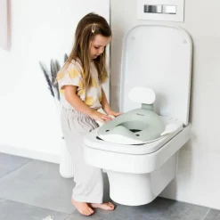 Kindsgut Réducteur de toilette Baleine Pistache