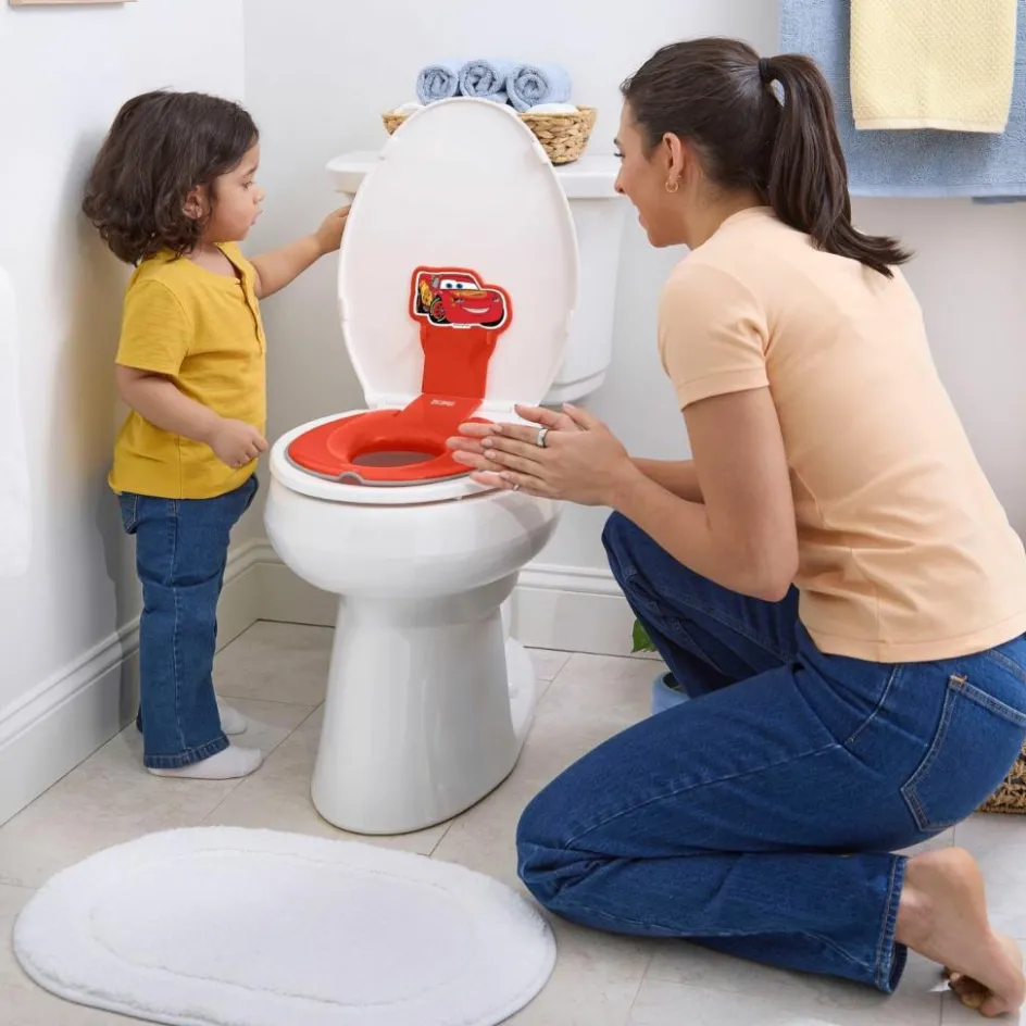 Bright Starts Réducteur de toilette Flip & Sit Cars