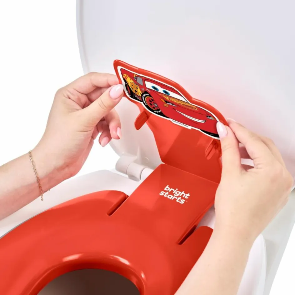 Bright Starts Réducteur de toilette Flip & Sit Cars