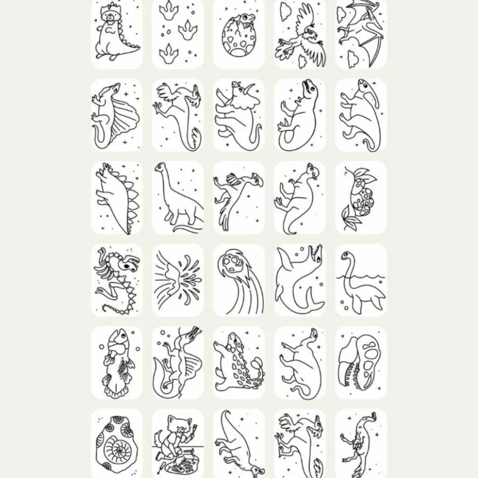 Recharge KIDYDRAW-MINI Thème : Galaxy et Dinosaures|KIDYWOLF Discount