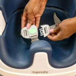 Rehausseur de chaise 2 en 1 Bleu nuit|Ingenuity Clearance