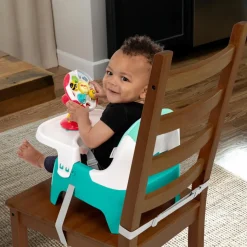 Rehausseur de chaise avec jouet d'activités Farm Explorers|Baby Einstein Clearance