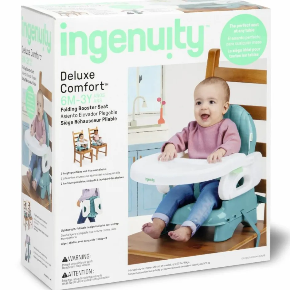 Rehausseur de chaise Deluxe Comfort Teal|Ingenuity Discount
