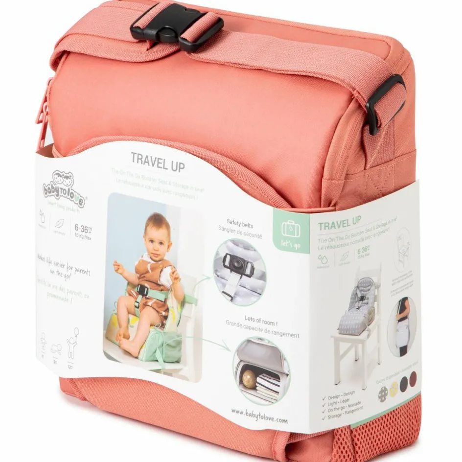 Réhausseur nomade Travel Up Rust|Baby to Love Outlet