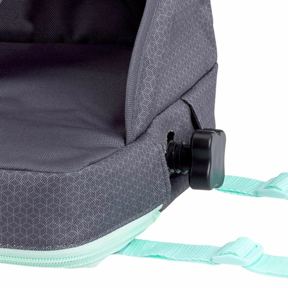 Réhausseur Up & Go gris et vert d'eau|Babymoov Outlet