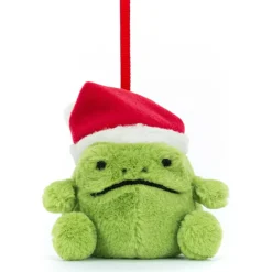 Ricky la grenouille de Noël à suspendre (8 cm)|Jellycat Best