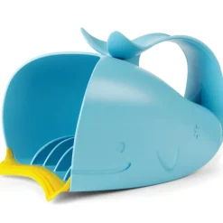 Rince-tête baleine Moby bleu et jaune|Skip Hop