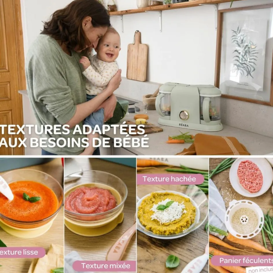 Robot cuiseur Babycook DUO Misty Green|Béaba