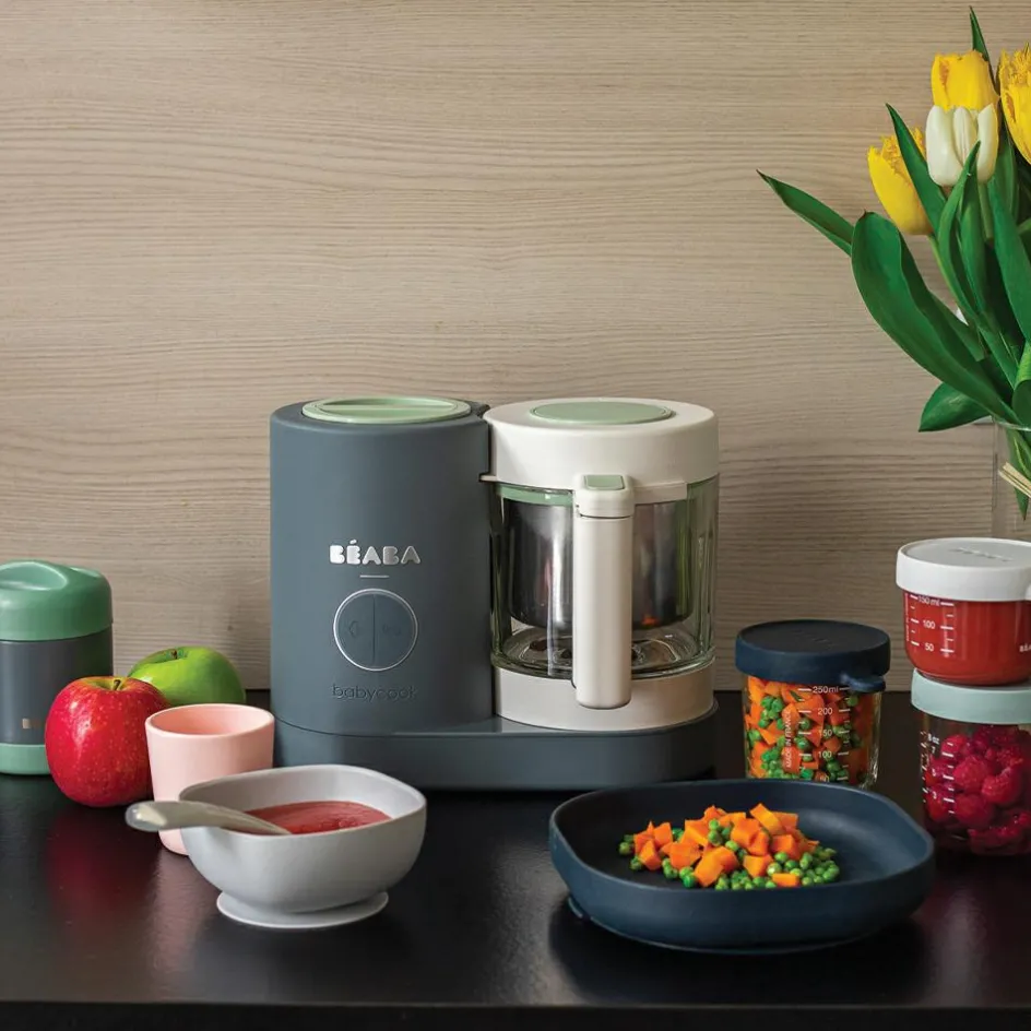 Béaba Robot cuiseur Babycook Néo gris minéral