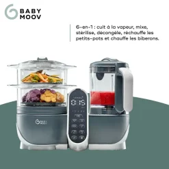 Robot cuiseur Nutribaby(+) Industrial grey|Babymoov Sale