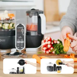 Robot cuiseur Nutribaby(+) Industrial grey|Babymoov Sale