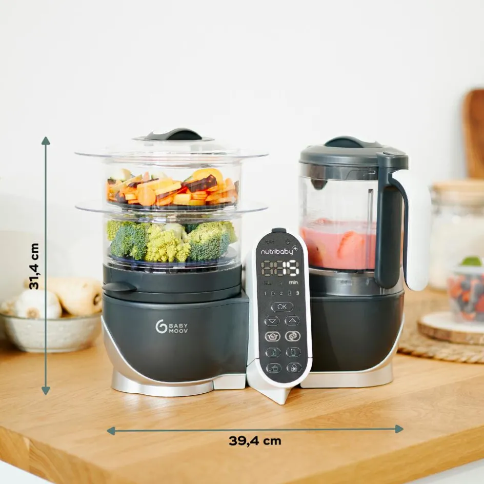 Robot cuiseur Nutribaby(+) Industrial grey|Babymoov Sale