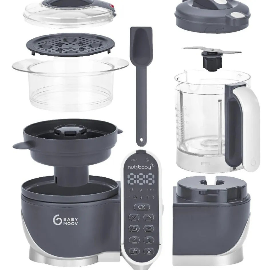 Robot cuiseur Nutribaby(+) Industrial grey|Babymoov Sale