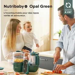 Sale Babymoov Robot cuiseur Nutribaby+ Opal Green