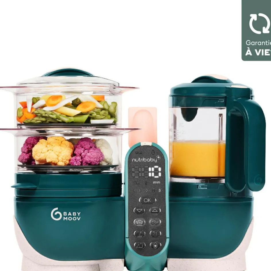 Sale Babymoov Robot cuiseur Nutribaby+ Opal Green