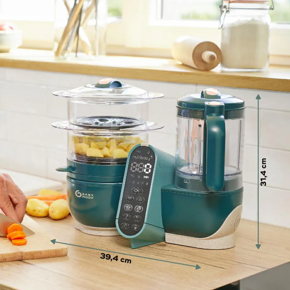 Sale Babymoov Robot cuiseur Nutribaby+ Opal Green