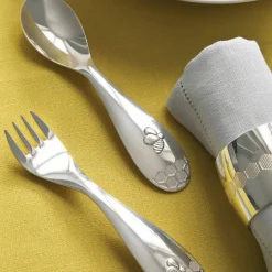 Rond de serviette Beebee (métal argenté)|Christofle Clearance