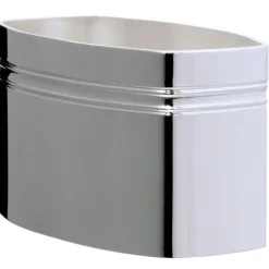 New Daniel Crégut Rond de serviette Lien ''Une Gorge'' personnalisable (métal argenté) dans son coffret