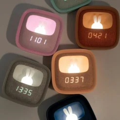 MOB Réveil 2 en 1 Billy Clock Grey