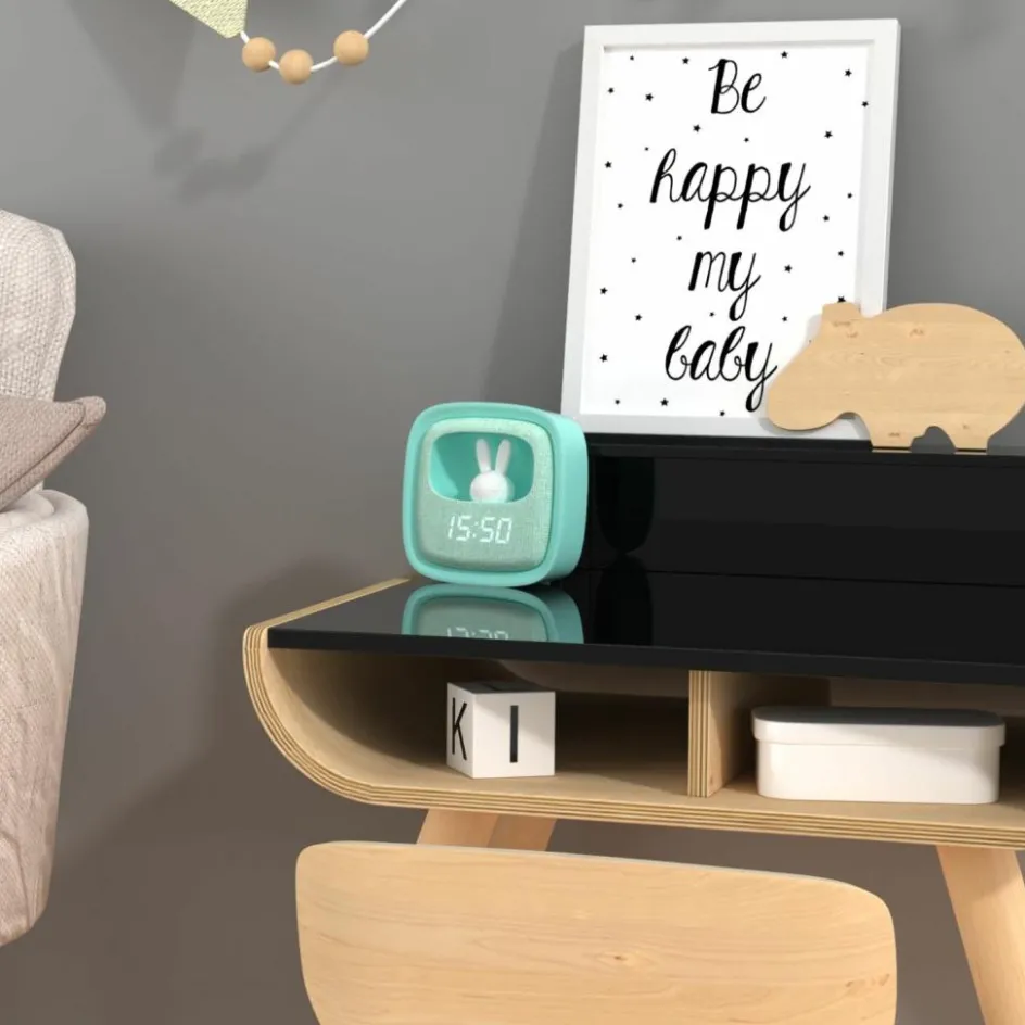 New MOB Réveil 2 en 1 Billy Clock Turquoise