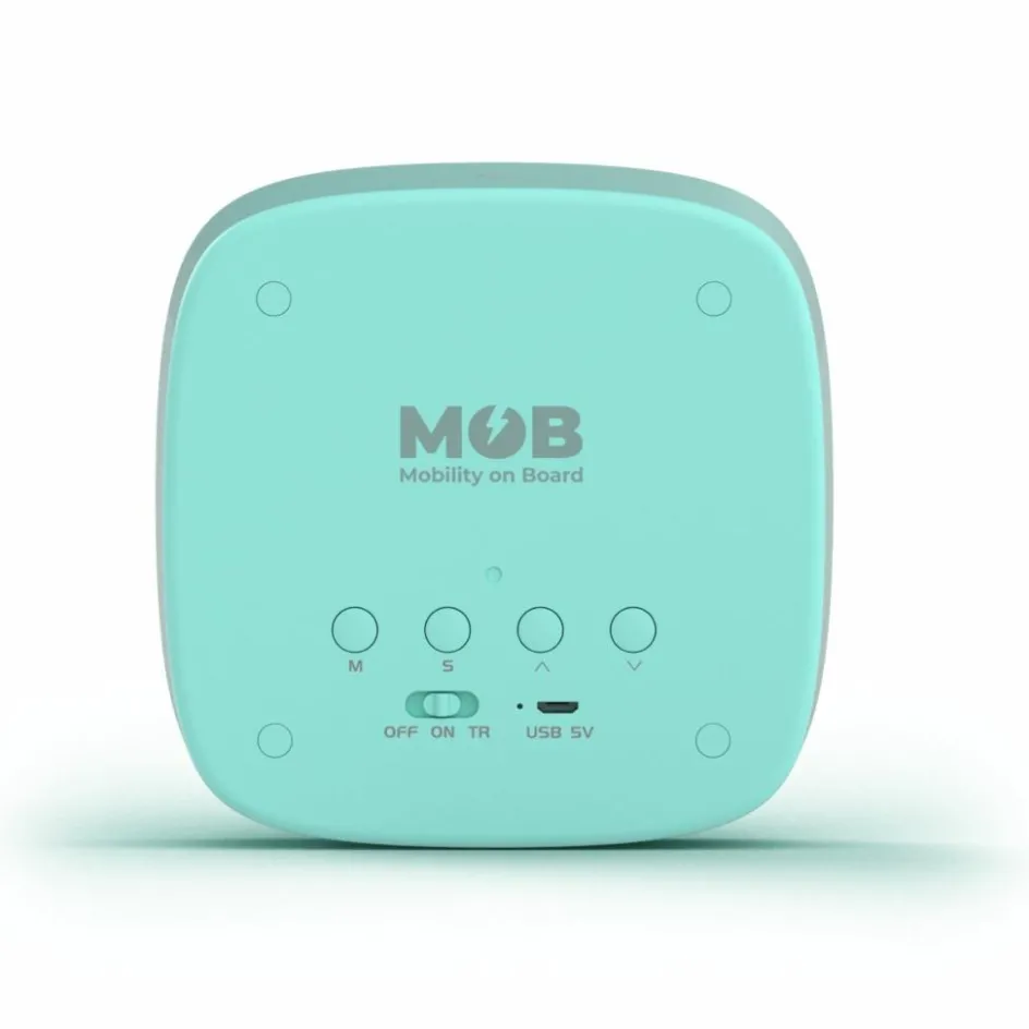 New MOB Réveil 2 en 1 Billy Clock Turquoise