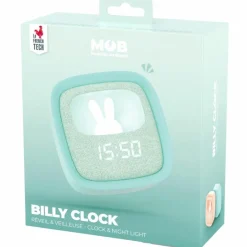 New MOB Réveil 2 en 1 Billy Clock Turquoise