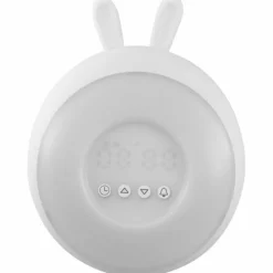 Hot Mary's Réveil 2 en 1 Lapin Blanc