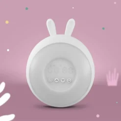 Hot Mary's Réveil 2 en 1 Lapin Blanc