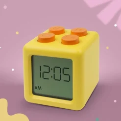 Réveil Block Jaune|Mary's Online