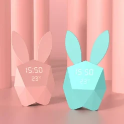 Sale MOB Réveil connecté Cutie Clock Turquoise