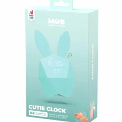 Sale MOB Réveil connecté Cutie Clock Turquoise