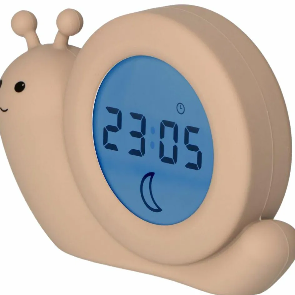 Réveil éducatif escargot Simon taupe|Alecto Online