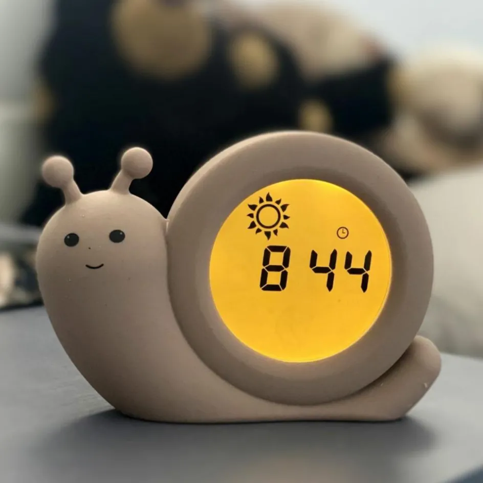 Réveil éducatif escargot Simon taupe|Alecto Online