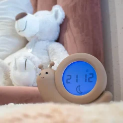 Réveil éducatif escargot Simon taupe|Alecto Online