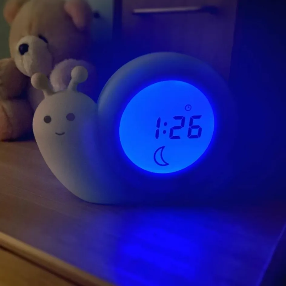 Réveil éducatif escargot Simon taupe|Alecto Online