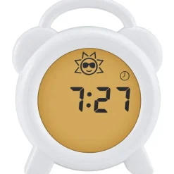 Réveil éducatif et veilleuse sleeptrainer blanc|Alecto Clearance