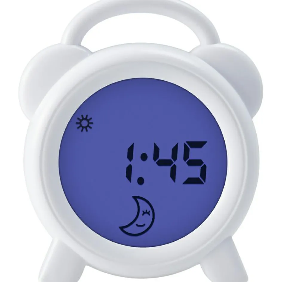 Réveil éducatif et veilleuse sleeptrainer blanc|Alecto Clearance