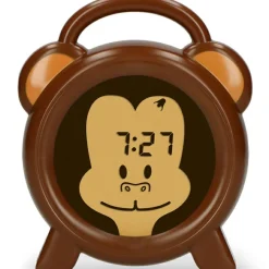 Réveil éducatif et veilleuse sleeptrainer singe|Alecto