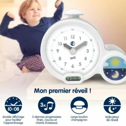 Best Pabobo Réveil éducatif Kid'Sleep Clock bleu