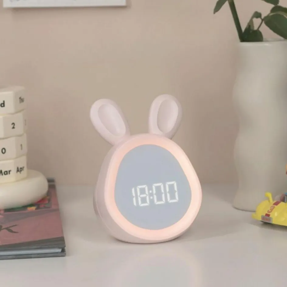 Réveil Lapin Rose|Mary's Outlet