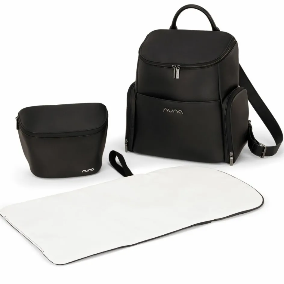 Sac à dos à langer Caviar|Nuna New