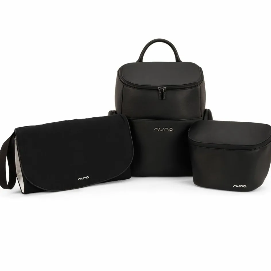 Sac à dos à langer Caviar|Nuna New