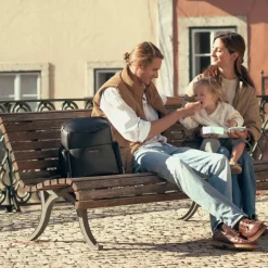 Sac à dos à langer Caviar|Nuna New