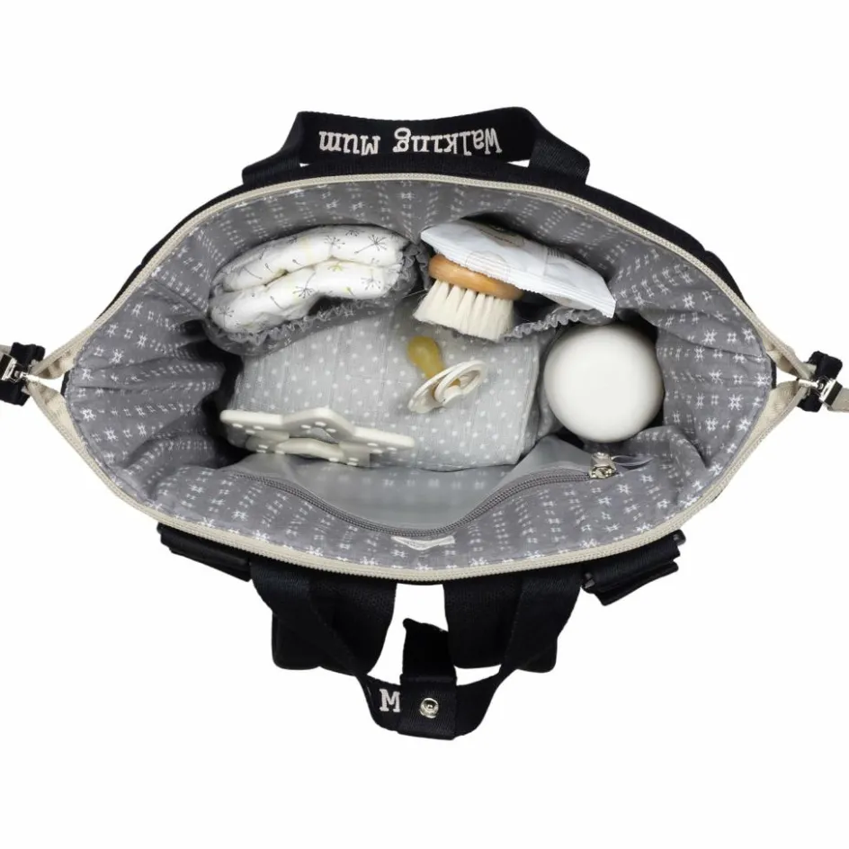 Discount Walking Mum Sac à dos à langer Eco Mum Black