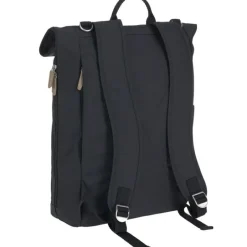 Hot Lässig Sac à dos à langer en polyester recyclé Rolltop bleu nuit