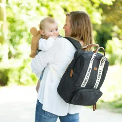 Discount Childhome Sac à dos à langer Family club signature noir