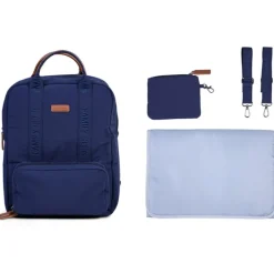 Sac à dos à langer Family club Signature Urban Bleu|Childhome New