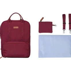Sac à dos à langer Family club Signature Urban Bordeaux|Childhome Discount