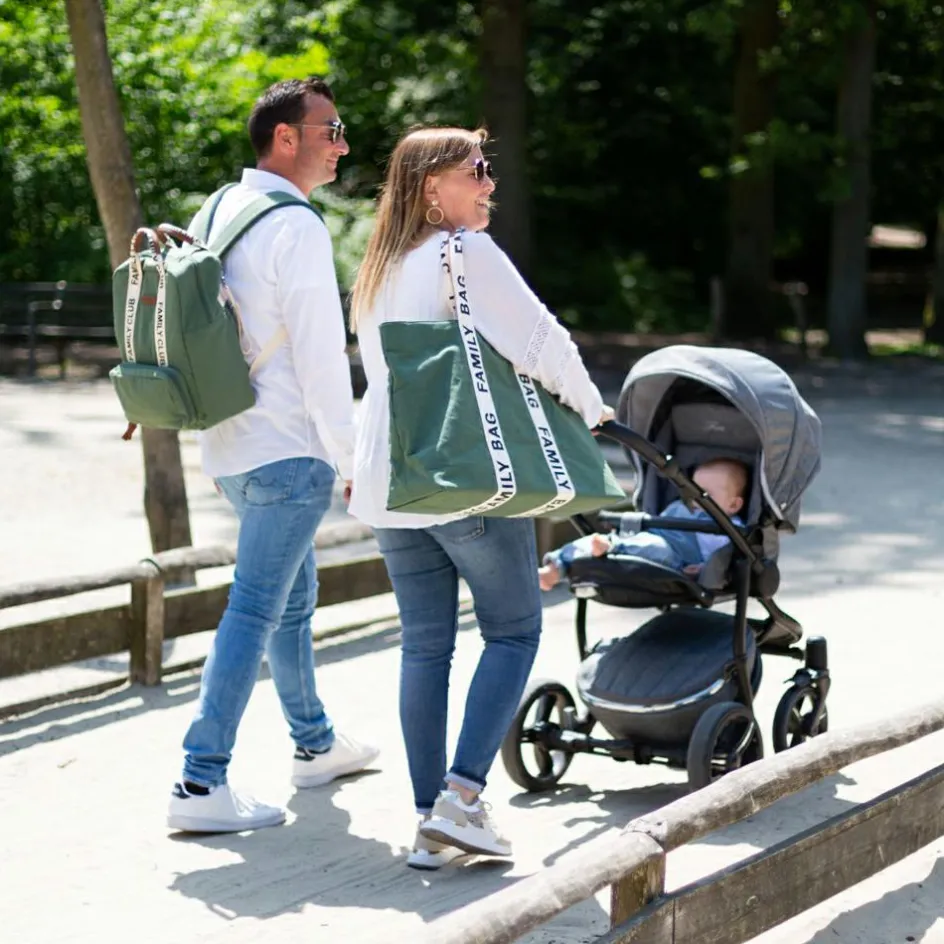 Discount Childhome Sac à dos à langer Family club signature vert